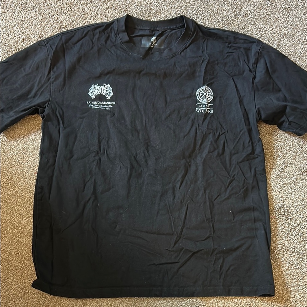 Black Wolves Graphic T-Shirt